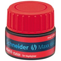 Schneider Nachfülltinte Maxx 660 rot