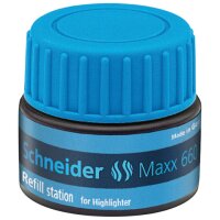 Schneider Nachfülltinte Maxx 660 blau