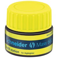 Schneider Nachfülltinte Maxx 660 gelb