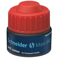Schneider Nachfülltinte Maxx 640 rot