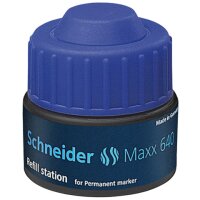 Schneider Nachfülltinte Maxx 640 blau
