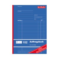 herlitz Auftrag Formularbuch, 1 St.