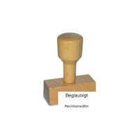 Vorgangsstempel - Beglaubigt - Rechtsanw&auml;ltin