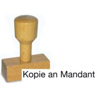 Vorgangsstempel - Kopie an Mandant