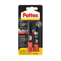 Pattex PLASTIX Sekundenkleber 2,0 g, 1 St.