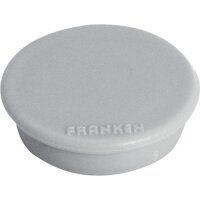 FRANKEN Haftmagnet Magnete grau, Kunststoff &