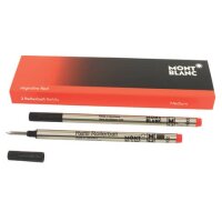 MONTBLANC Tintenrollermine rot 0,6 mm 2 St.