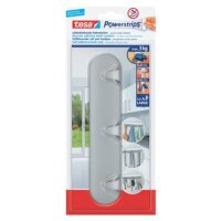 tesa Powerstrips Hakenleiste Klebehaken f&uum