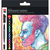 Marabu Graphix Significant Permanentmarker-Se