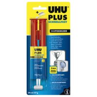 UHU PLUS SCHNELLFEST 2 Komponenten-Kleber 27,