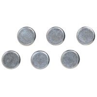 FRANKEN Magnete silber, Metall Ø 10,0 