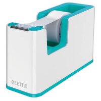 LEITZ Tischabroller WOW Duo Colour perlwei&sz