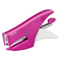 LEITZ Heftzange 5531 WOW pink-metallic, 1 St.