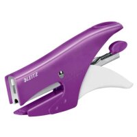 LEITZ Heftzange 5531 WOW violett-metallic, 1 