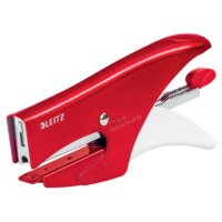 LEITZ Heftzange 5531 WOW rot-metallic, 1 St.