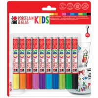 Marabu KiDS MEGA FUN Porzellanstifte farbsort