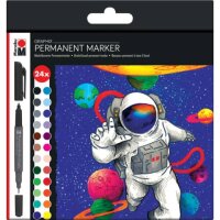 Marabu HERO OF GALAXY Permanentmarker farbsor