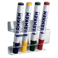 FRANKEN Stiftehalter transparent Acryl 4 F&au