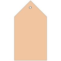HERMA Hängeetiketten braun 80,0 x 150,0 