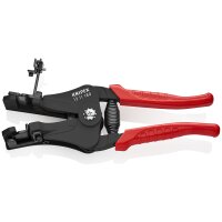 KNIPEX 12 11 180 Abisolierzange mit Formmessern mit Kunststoff-Griffhüllen schwarz lackiert 180 mm