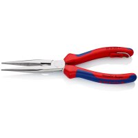 KNIPEX 26 15 200 T Flachrundzange mit Schneide...