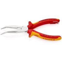 KNIPEX 26 26 200 T BK Flachrundzange mit