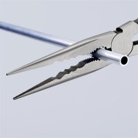 KNIPEX 28 71 280 SB Montierzange mit Querprofilen mit Kunststoff überzogen schwarz atramentiert 280 mm (SB-Karte/Blister)