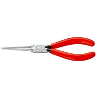 KNIPEX 31 11 160 SB Greifzange (Nadelzange) mit Kunststoff überzogen schwarz atramentiert 160 mm (SB-Karte/Blister)