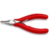 KNIPEX 35 11 115 Elektronik-Greifzange mit rutschhemmendem Kunststoff überzogen 115 mm