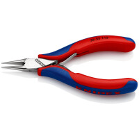 KNIPEX 35 32 115 SB Elektronik-Greifzange mit Mehrkomponenten-Hüllen 115 mm (SB-Karte/Blister)