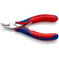 KNIPEX 35 42 115 SB Elektronik-Greifzange mit Mehrkomponenten-Hüllen 115 mm (SB-Karte/Blister)