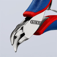 KNIPEX 35 42 115 SB Elektronik-Greifzange mit Mehrkomponenten-Hüllen 115 mm (SB-Karte/Blister)