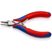 KNIPEX 36 12 130 Elektronik-Bestückungszange mit Mehrkomponenten-Hüllen 130 mm