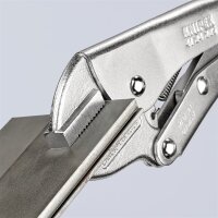 KNIPEX 41 24 225 Gripzange verzinkt 225 mm