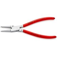 KNIPEX 44 13 J2 Sicherungsringzange für Innenringe in Bohrungen mit Kunststoff überzogen verchromt 180 mm