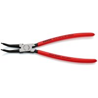 KNIPEX 44 31 J32 Sicherungsringzange für Innenringe in Bohrungen 45° gewinkelt mit Kunststoff überzogen schwarz atramentiert 225 mm