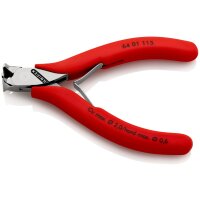 KNIPEX 64 01 115 Elektronik-Vornschneider mit rutschhemmendem Kunststoff überzogen 115 mm