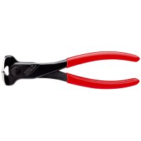 KNIPEX 68 01 180 EAN Vornschneider mit Kunststoff überzogen schwarz atramentiert 180 mm