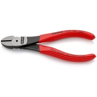 KNIPEX 74 01 140 SB Kraft-Seitenschneider mit Kunststoff...