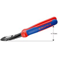 KNIPEX 74 22 200 Kraft-Seitenschneider mit...