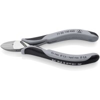 KNIPEX 77 02 130 ESD Elektronik-Seitenschneider ESD mit...