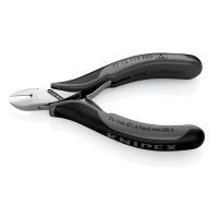 KNIPEX 77 12 115 ESDSB Elektronik-Seitenschneider ESD mit Mehrkomponenten-Hüllen 115 mm (SB-Karte/Blister)