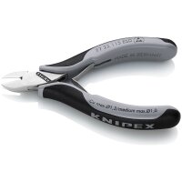 KNIPEX 77 22 115 ESD Elektronik-Seitenschneider ESD mit...