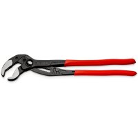 KNIPEX 87 01 400 SB Cobra® XL Rohr- und Wasserpumpenzange mit rutschhemmendem Kunststoff überzogen grau atramentiert 400 mm (SB-Karte/Blister)
