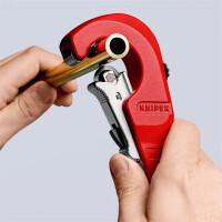 KNIPEX 90 31 02 BK TubiX® Rohrabschneider  180 mm...