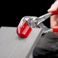 KNIPEX 91 13 250 SB Fliesenbrechzange mit Kunststoff...