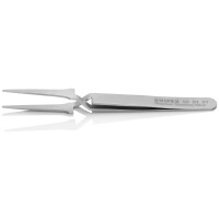 KNIPEX 92 91 01 Präzisionskreuzpinzette Glatt 120 mm