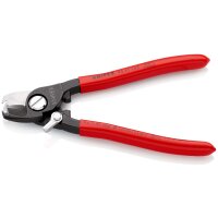 KNIPEX 95 41 165 Kabelschere mit Kunststoff überzogen brüniert 165 mm