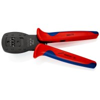KNIPEX 97 54 26 Crimpzange für Miniaturstecker Parallelcrimp Mini-Fit™ von Molex mit Mehrkomponenten-Hüllen brüniert 190 mm