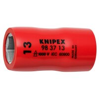KNIPEX 98 37 13 Steckschlüsseleinsatz für...